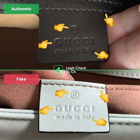 how to recognize gucci tester from a fake|how to spot a Gucci bag.